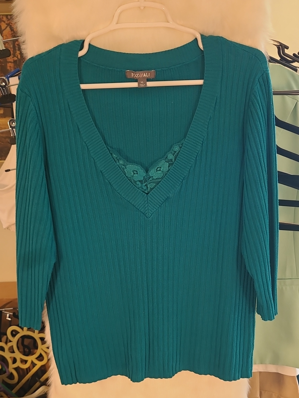Teal Sweater